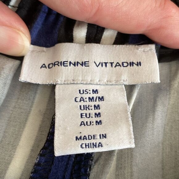 Adrienne Vittadini Striped Guacho Pant - Picture 3 of 6